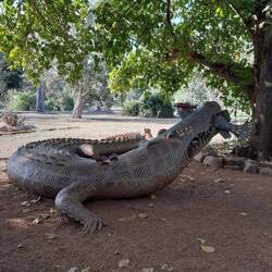 Zum Glück nicht in echt 🐊😉