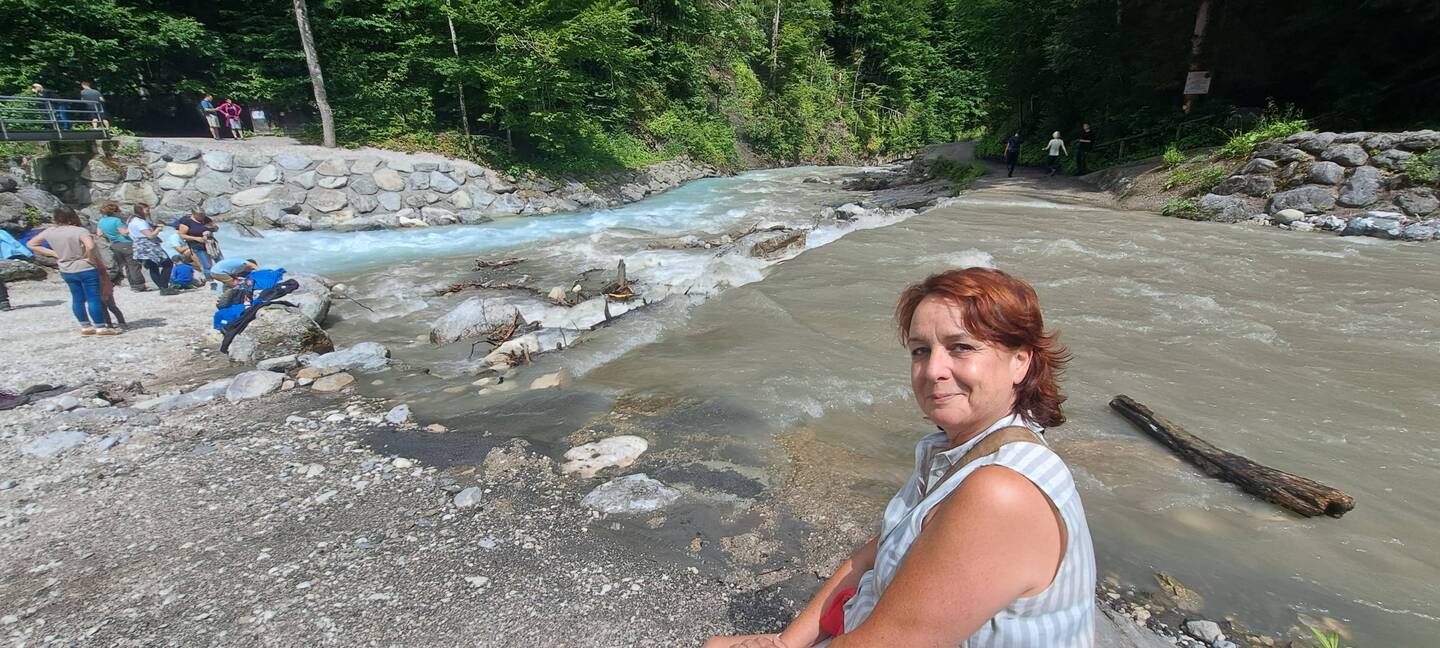 Nach der engen Klamm erstmal die Ruhe genießen