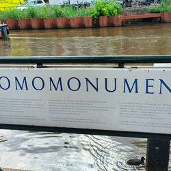 Monument to the persecution suffered by homosexuals