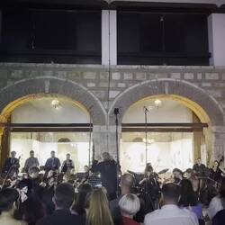 Spontaner Besuch eines klassischen Konzerts in der Altstadt mit einem bekannten Saxofon Quartett
