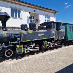 Die historische Lok...