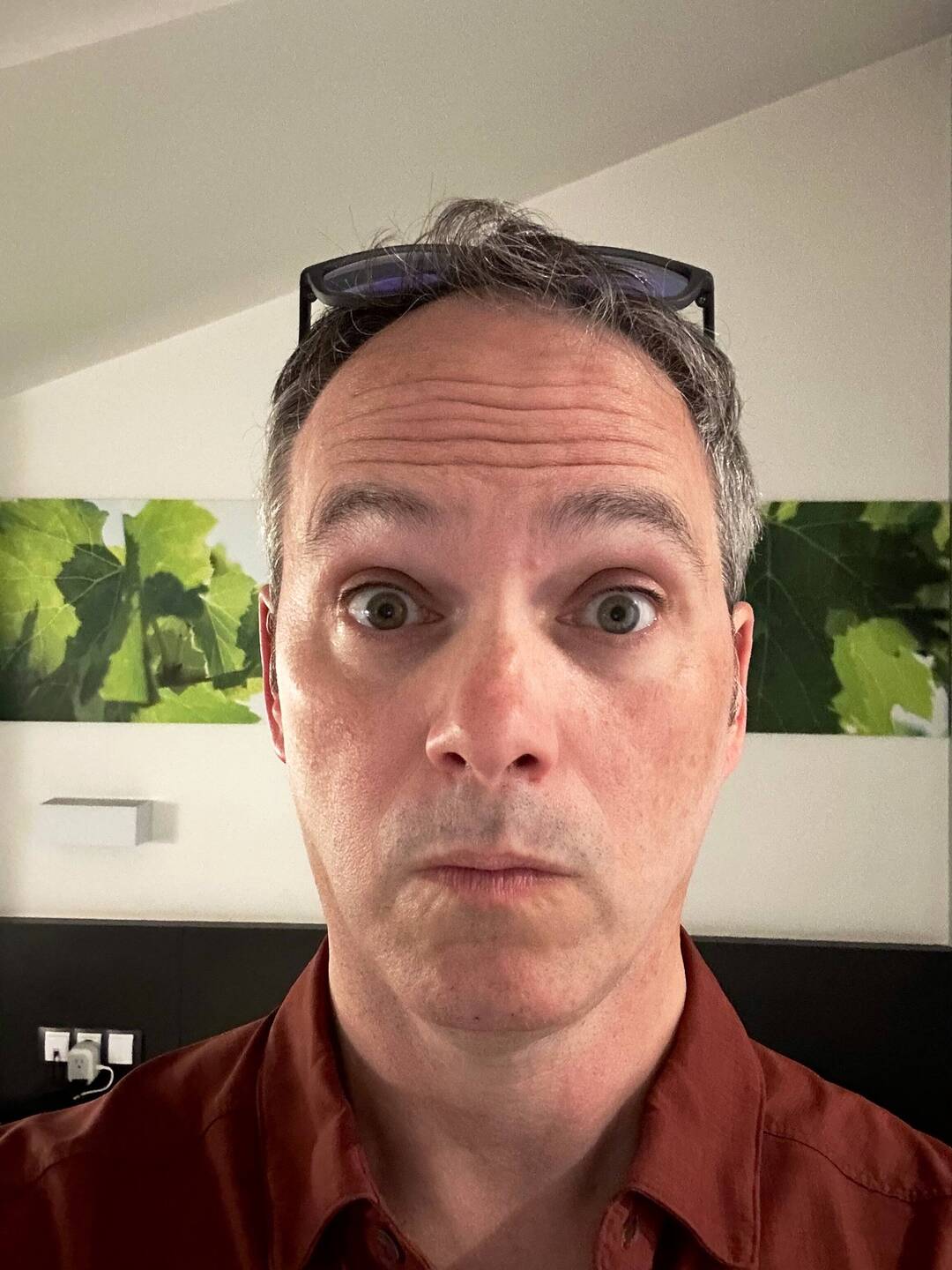 Heading into the desert with a clean shave!