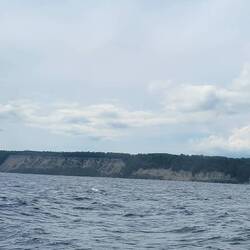 Running along the bottom of Manitoulin Island.