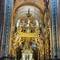 The main alter at the Cathedral of Santiago de Compostela