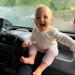 Enkelin Hanna ❤️ Zuhause