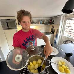 Josh made dinner