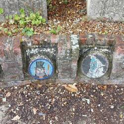 St Peter’s; Dickens inspired mosaics