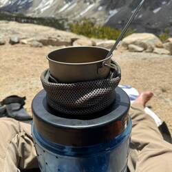 Da ich noch zu viel Essen über hatte kochte ich in der Mittagspause