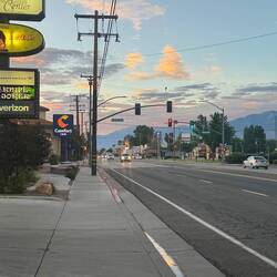 Auf dem Weg zum Einkaufen