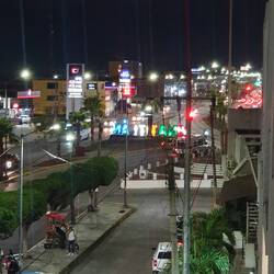 Unsere erste Nacht in einem Hotel in Mexiko. Der Hitze entfliehen.