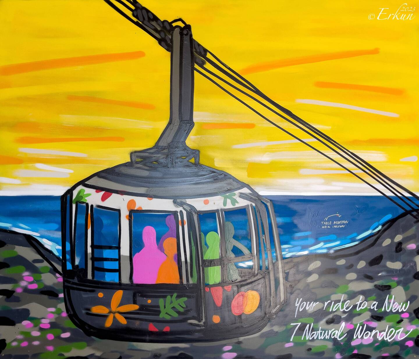 Welcome to the Table Mountain Cableway — Cape Town, SA.