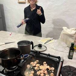 Die Hostelküche nutzen und es war echt kalt in Salento