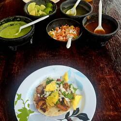 Taco Pastor - der traditionellste in Mexiko