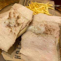 Tosta con chicharron