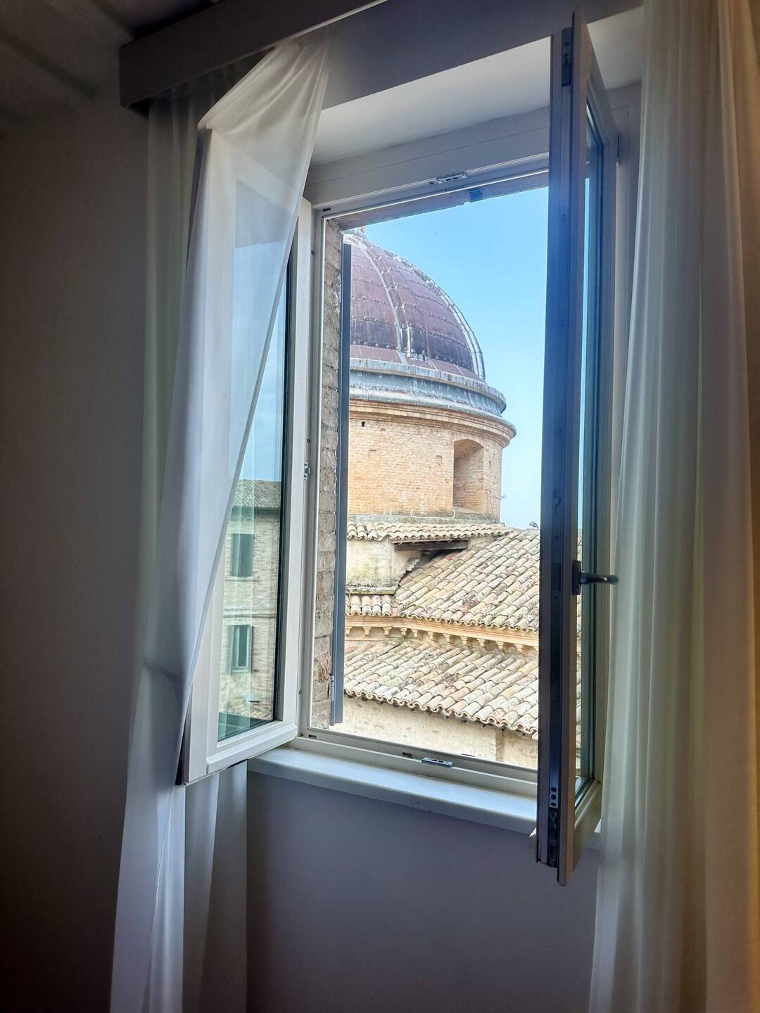 I can't get over the view from my hotel window.