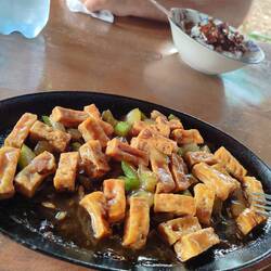 Sizzling Tofu