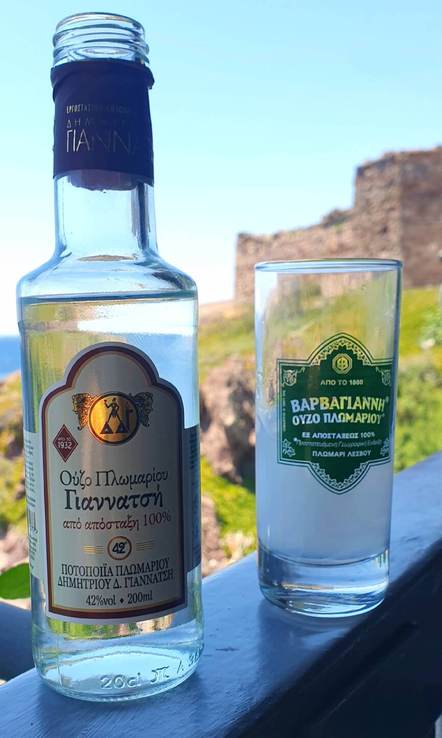 Jámas! Wir haben original griechischen Ouzo gekostet👌🤪