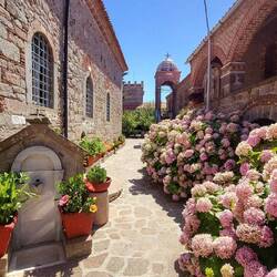 Heute mal wieder, was sonst, ein Kloster besucht. Monastery of Ipsilo