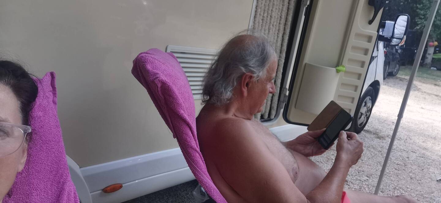 Der Liebste plant schon die nächste Route. 😍