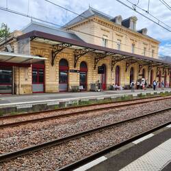 Bye Bye! Biarritz train station