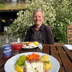 Abendessen - endlich mal kein Abwasch für uns 🤣