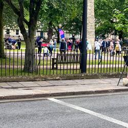 Boccia-Turnier in einem Park
