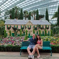 Einer der beiden Indoorgarten