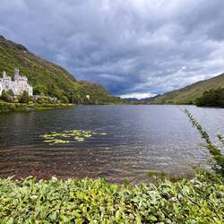 Looking up the Lake in front of the Abbey - Nice view!