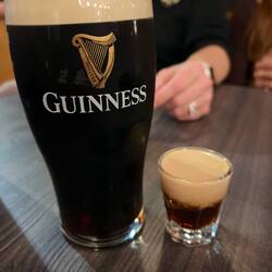 Me and my baby Guinness, apparently Lillie is a fan of these.