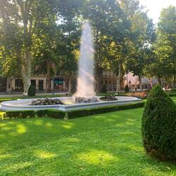 Close up of fountain