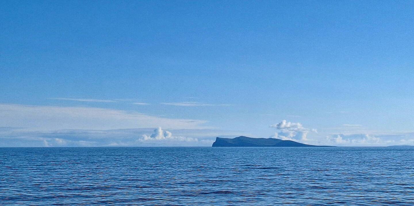 Eine Insel in Sicht