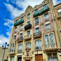 The architecture is beautiful, with Moorish, Roman and some French influences.