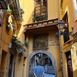 This gate opened on the Arab wall itself and used as an entrance to the Moorish quarter of the city.