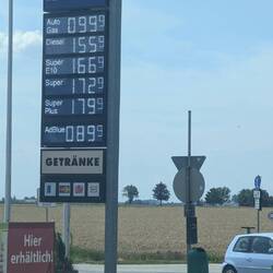 Diesel ist einigermaßen günstig