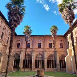 Innenhof des Klosters.