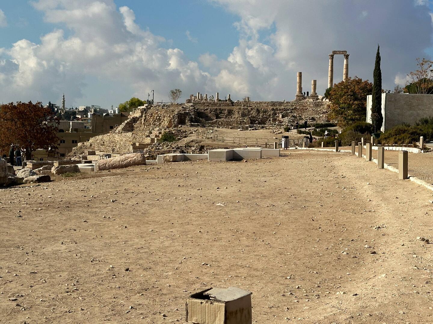 Amman Citadel ruins