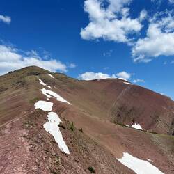Halfway and reached the top of the Ridge