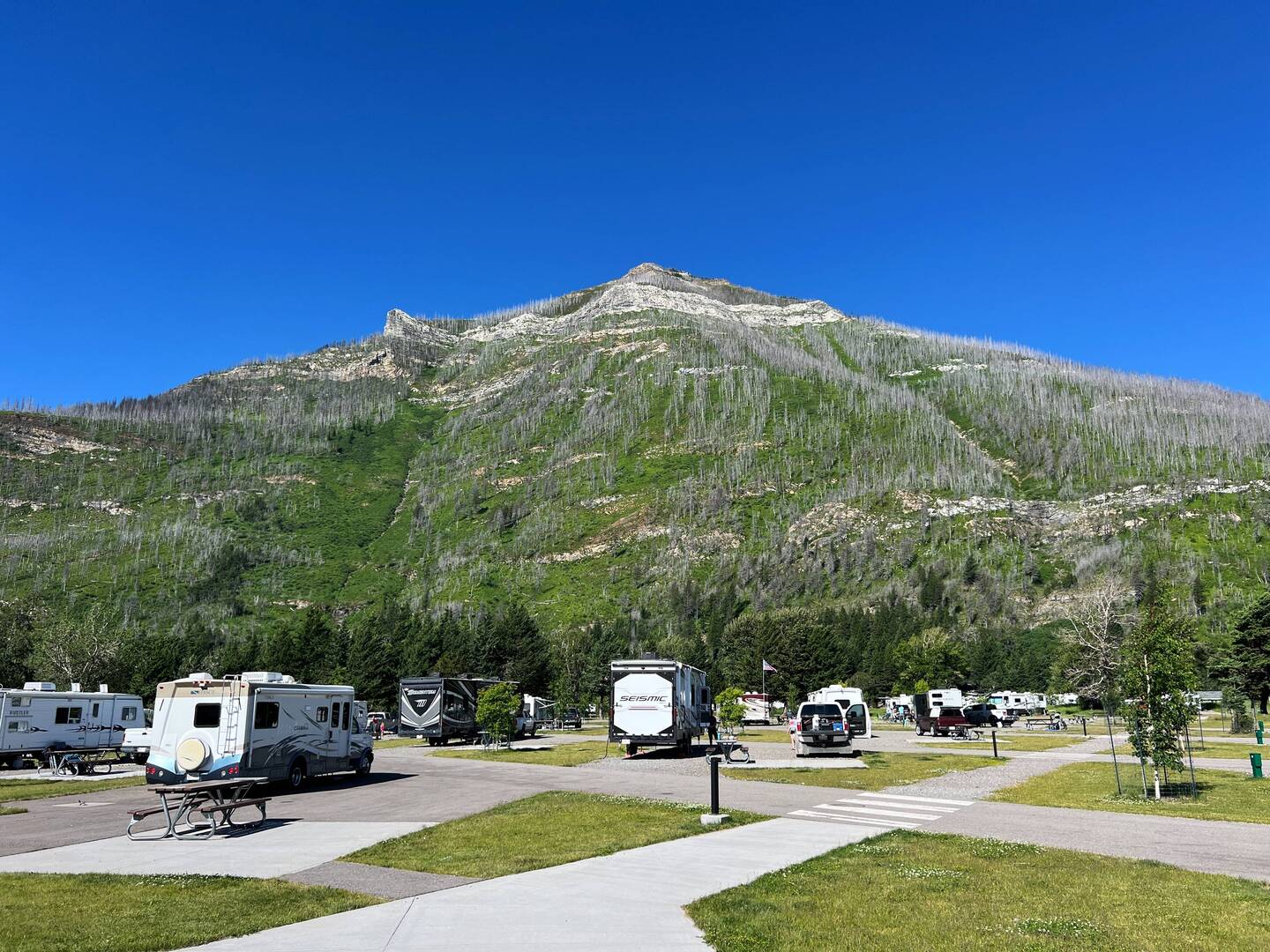 View from my campsite