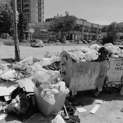 Auch das ist Skopje - im Vergleich zu anderen Hauptstädten empfanden wir die Stadt dreckiger