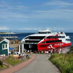 Der Halunder Jet im Binnenhafen