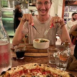 Lasagne und Pizza... Hmmmm... 😋