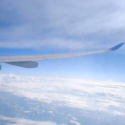 ... über den Wolken