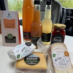 Unsere Ausbeute mit göttlichem Ziegenkäse