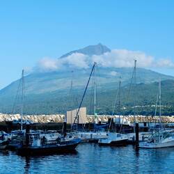 Der Pico verschwindet in den Wolken