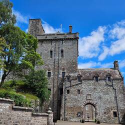 kurze Pause am Castle Drummond