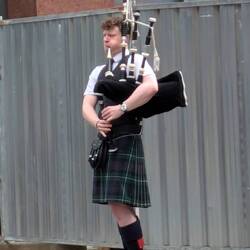 Endlich echte Scottish Pipes