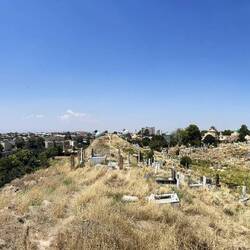 Friedhof auf der Stadtmauer