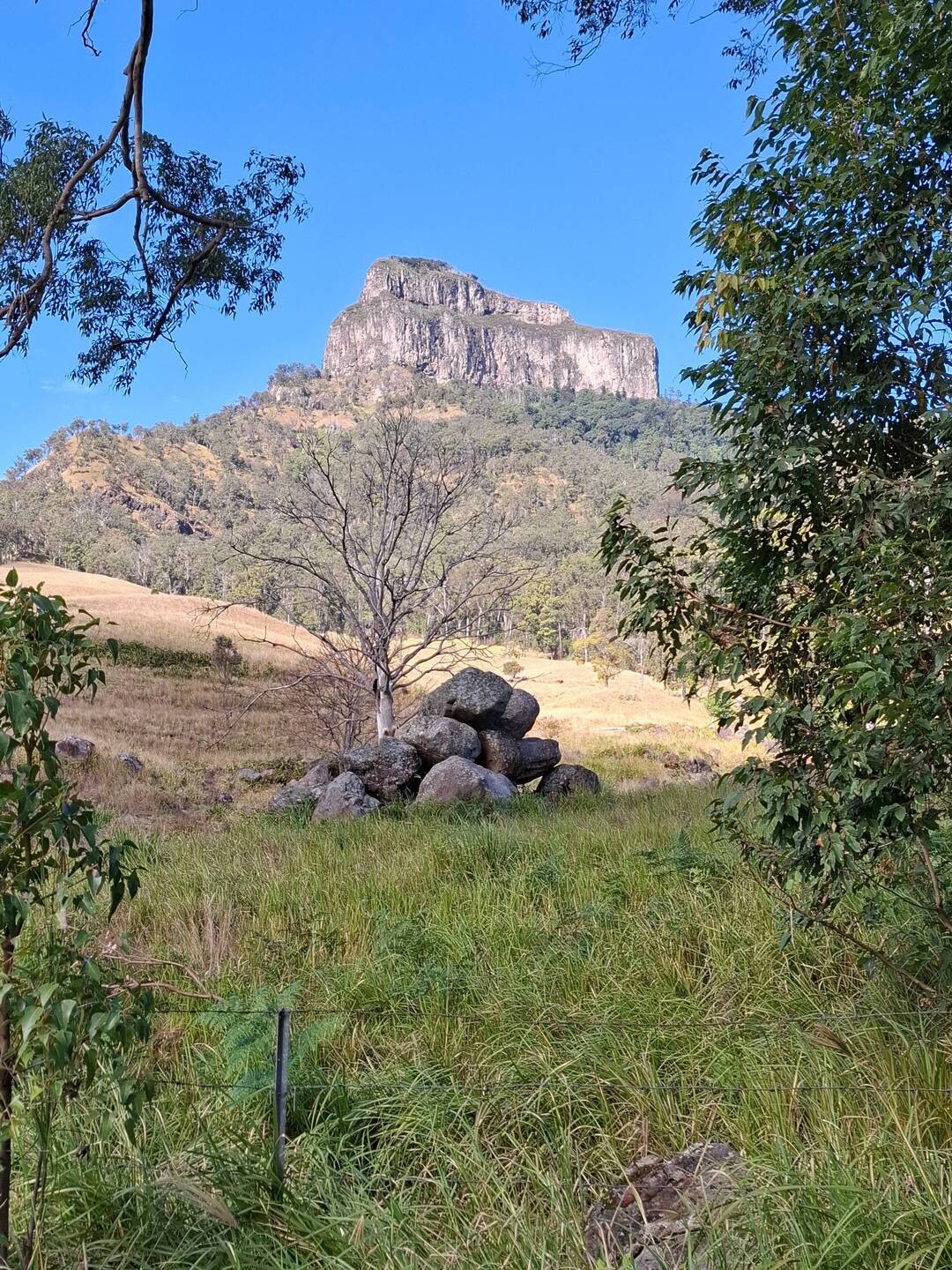 Collins Gap with Mt Lindsay