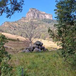 Collins Gap with Mt Lindsay
