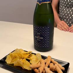 Delicious Cava at Murviedro winery.